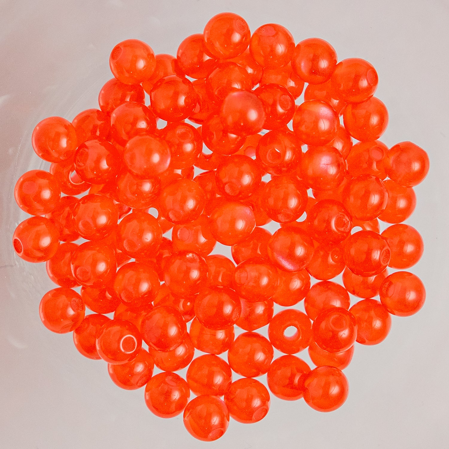 Cat Eye Gorgonia - Round - 4mm - 50 per bag