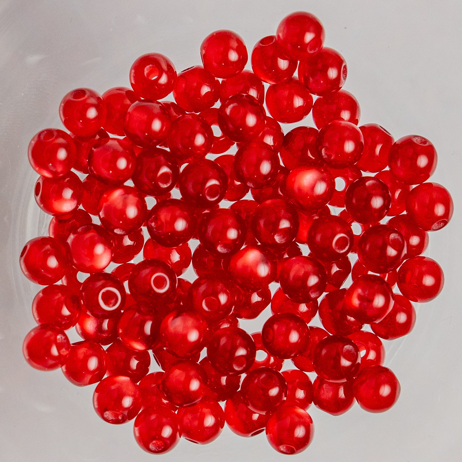 Cat Eye Gorgonia - Round - 4mm - 50 per bag