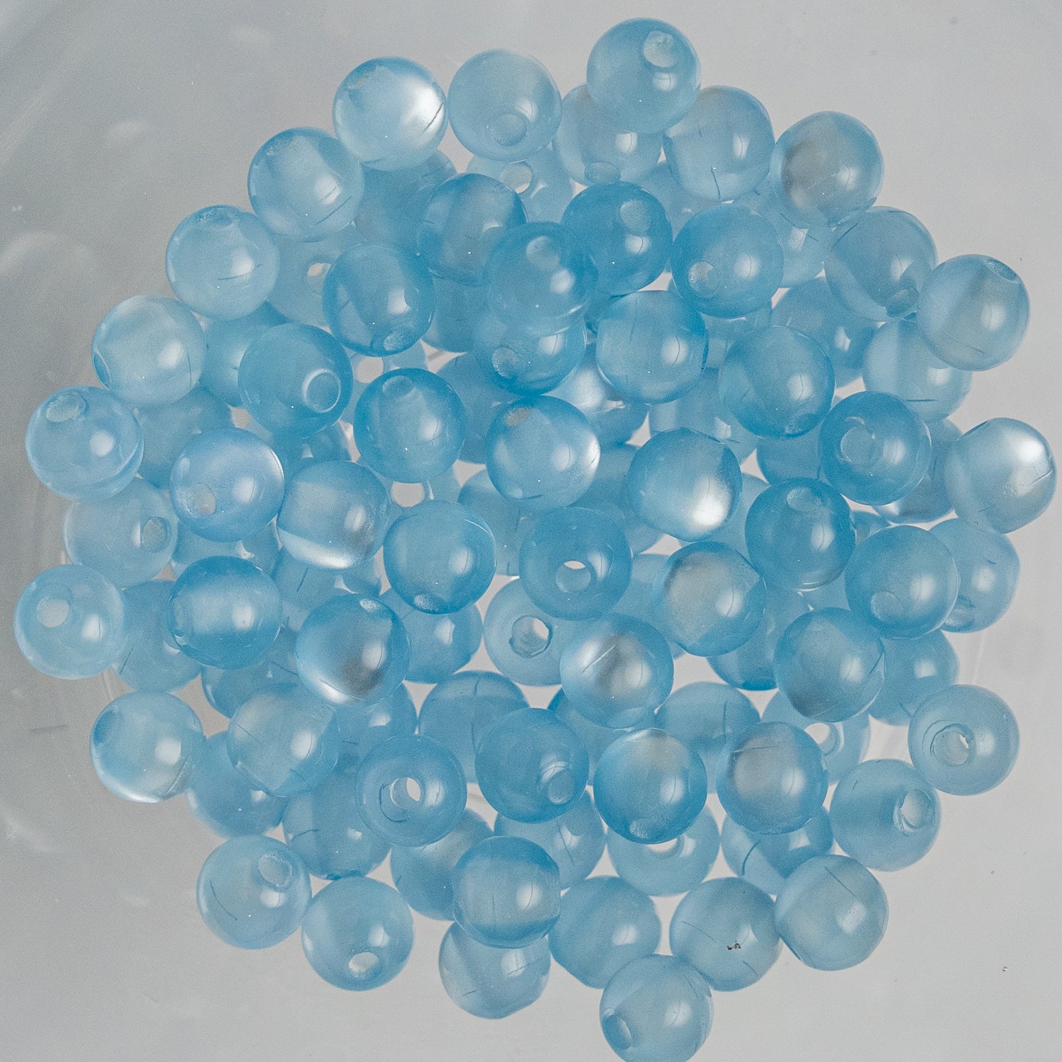 Cat Eye Gorgonia - Round - 4mm - 50 per bag