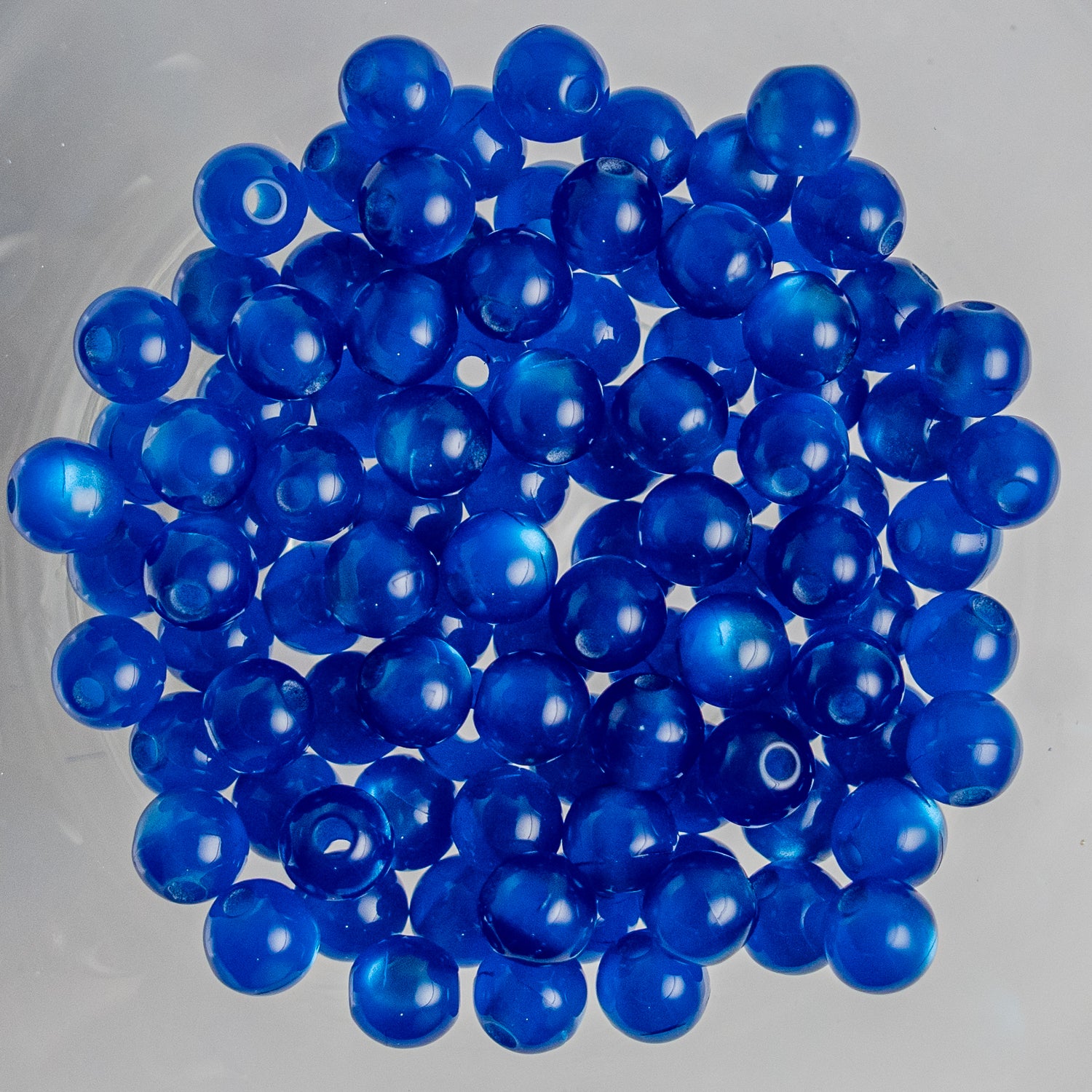 Cat Eye Gorgonia - Round - 4mm - 50 per bag