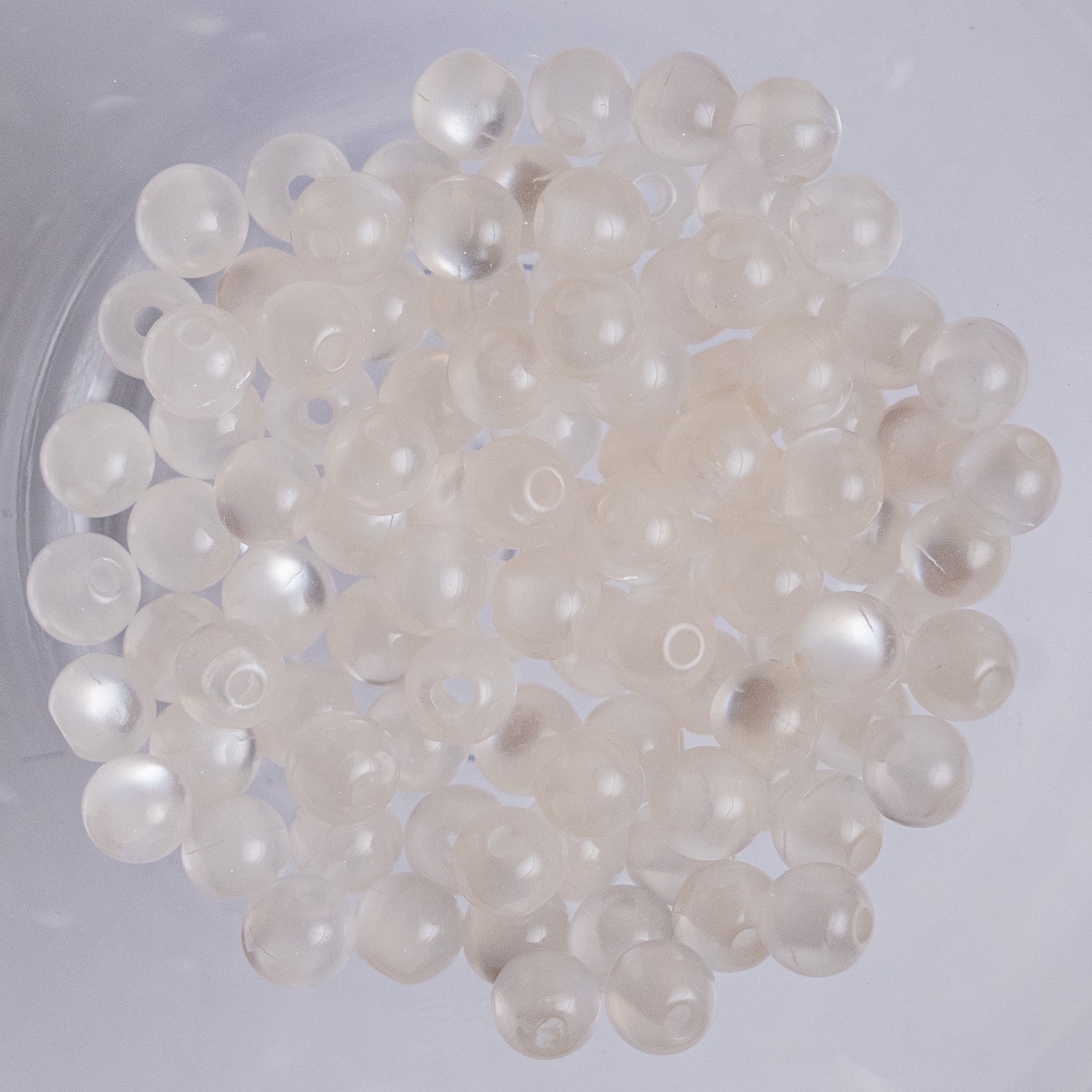 Cat Eye Gorgonia - Round - 4mm - 50 per bag