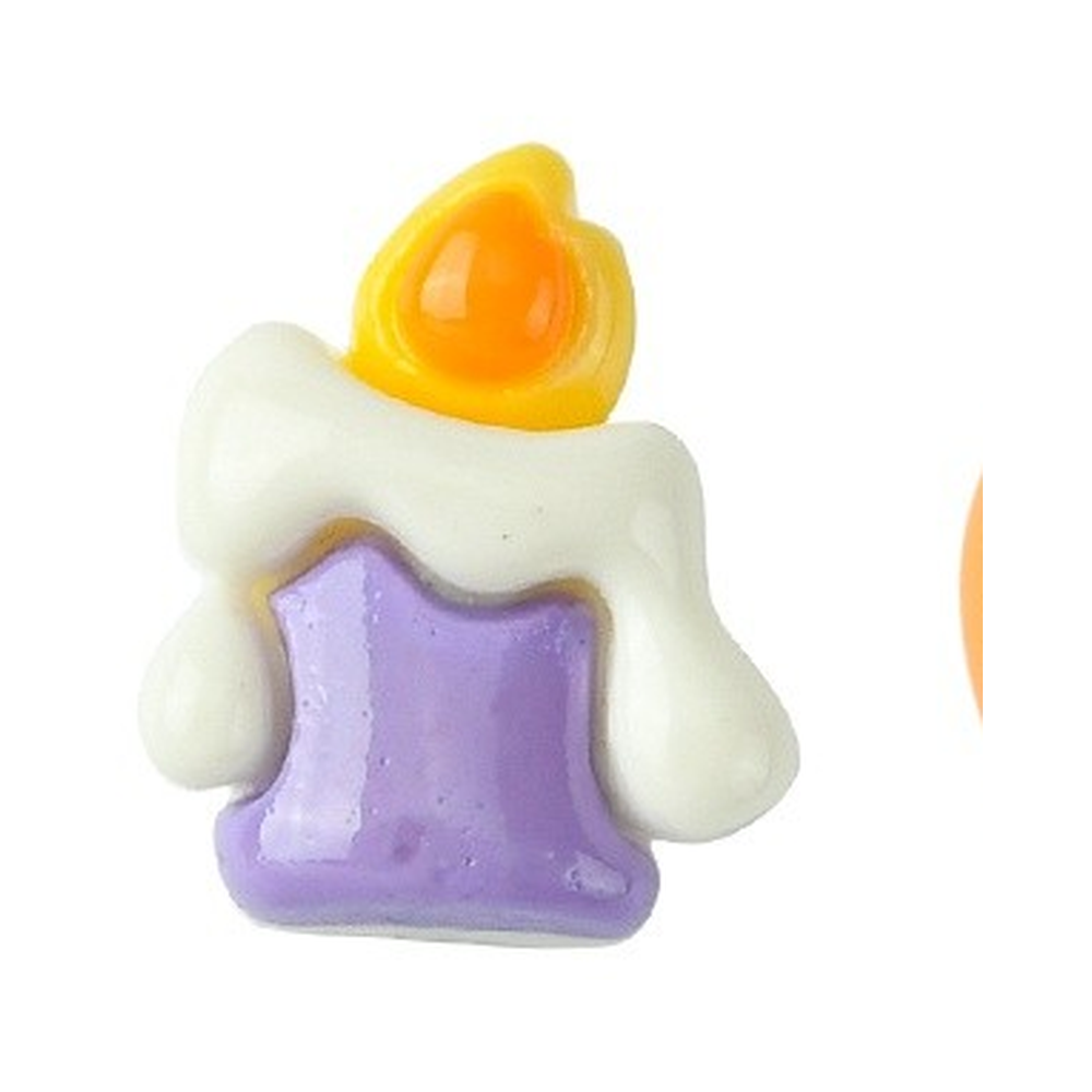 Halloween Theme Opaque Resin Cabochons - 11-15x9-16.5x4.5-7mm - 2 per bag