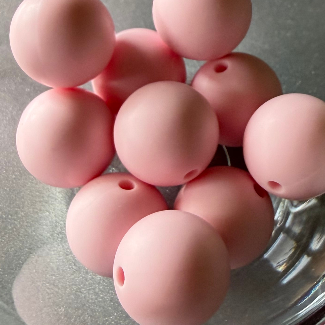 Baby Pink 15mm Round