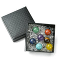 Natural & Synthetic Gemstone Healing Round Ornaments