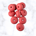 Desert Sunset Abacus Silicone Beads - 14x8mm