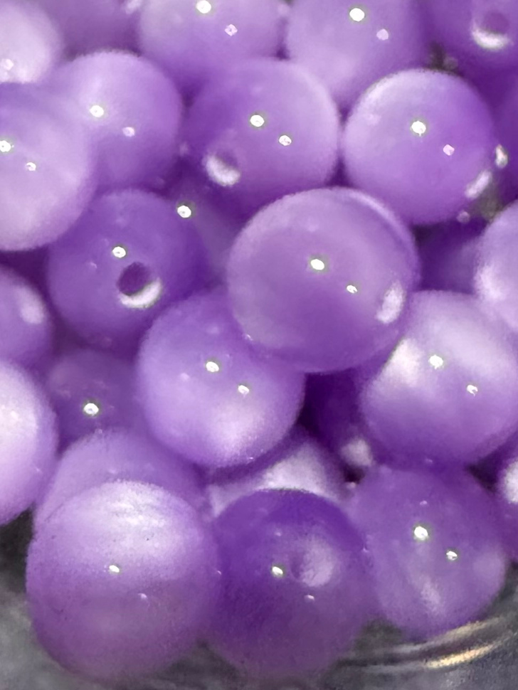 Cat Eye Gorgonia - Round - 8mm - 50 per bag