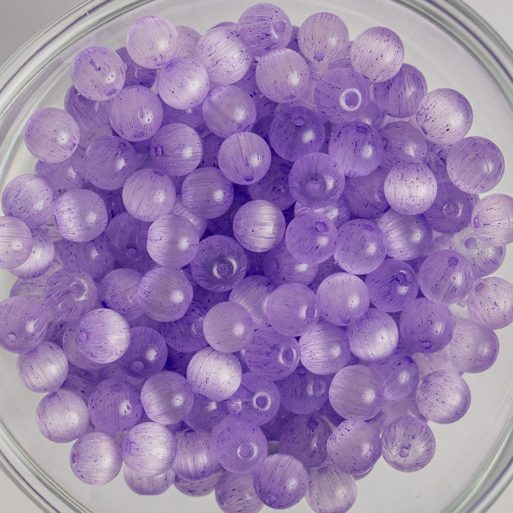 Cat Eye Gorgonia - Round - 6mm - 50 per bag