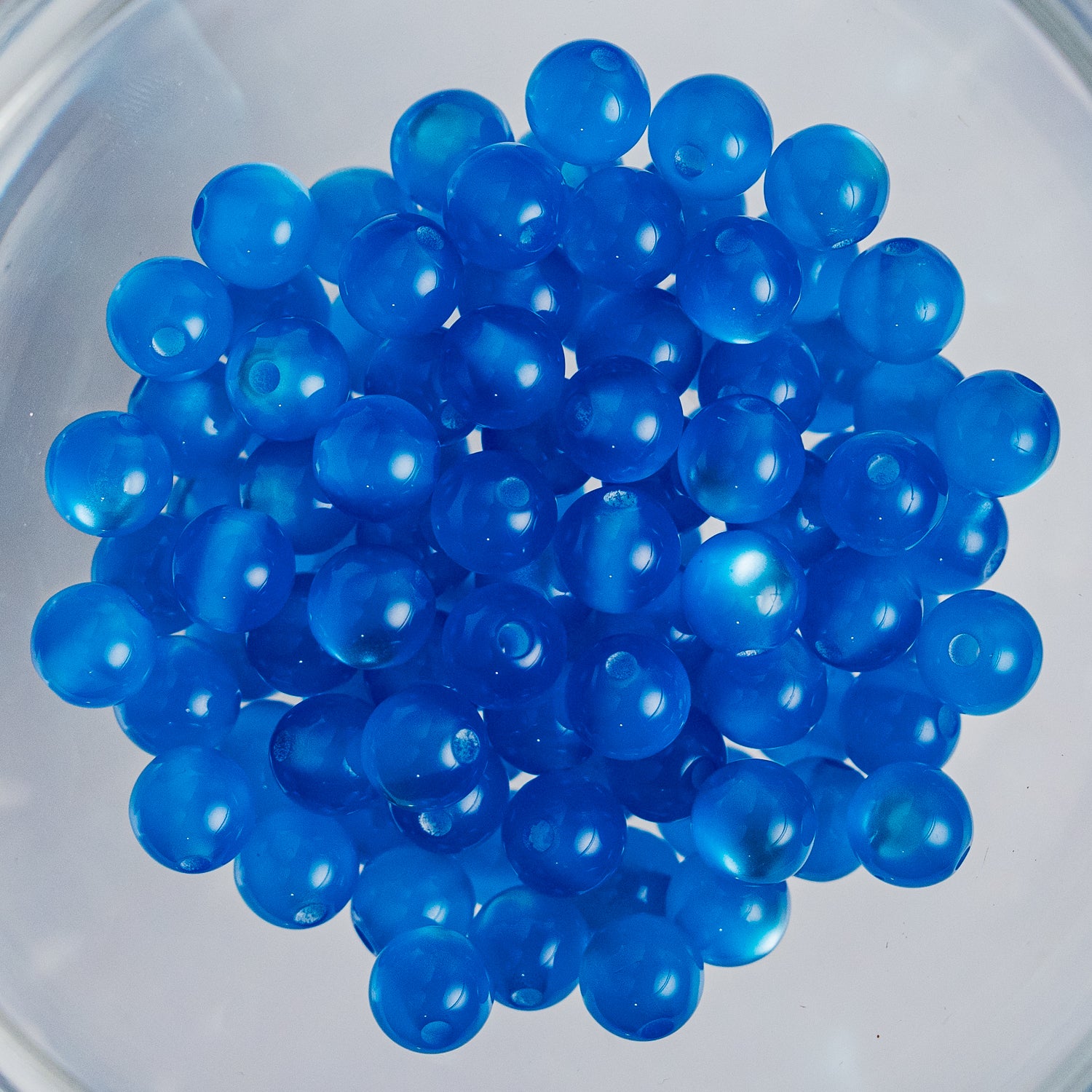 Cat Eye Gorgonia - Round - 6mm - 50 per bag