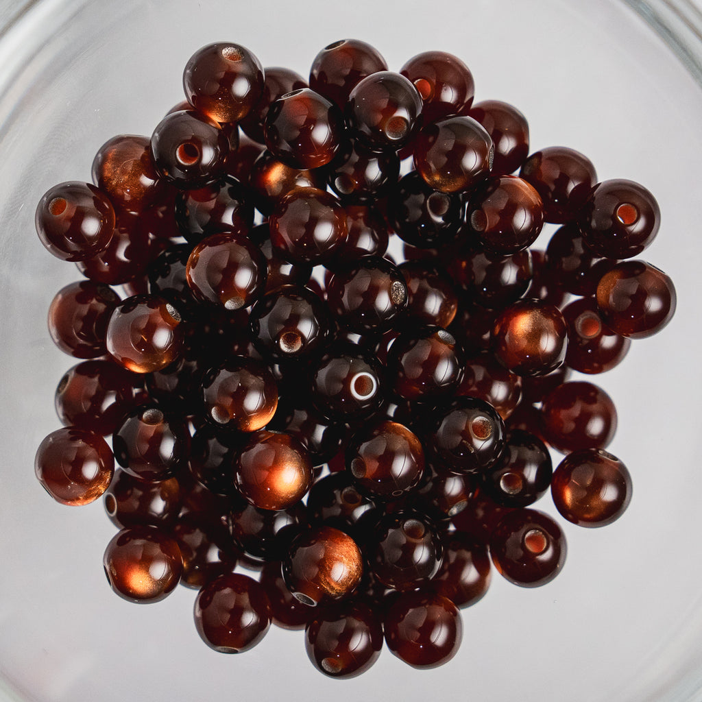 Cat Eye Gorgonia - Round - 6mm - 50 per bag