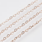 Rose Gold Heart Link Chain