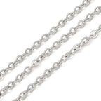Non-Tarnish Stainless Steel Cable Chain Soldered