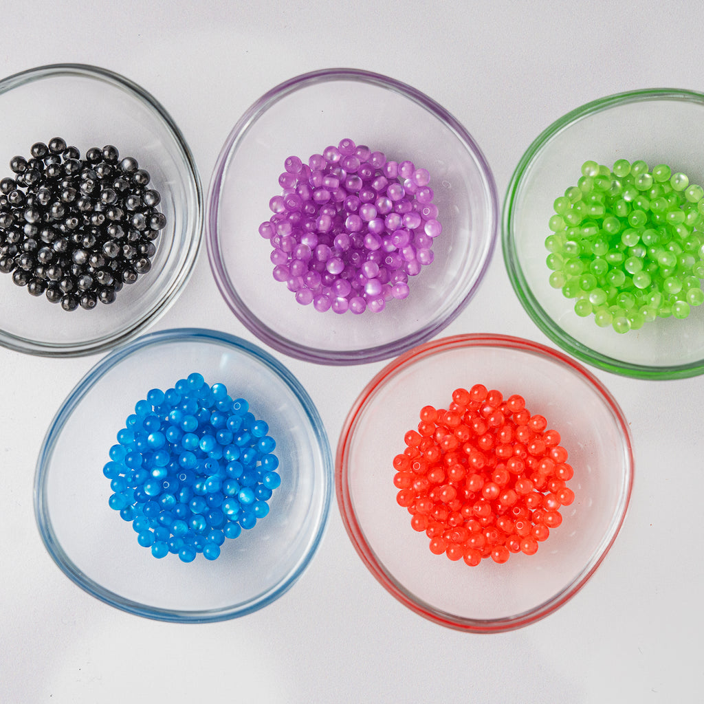 Cat Eye Gorgonia - Round - 4mm - 50 per bag