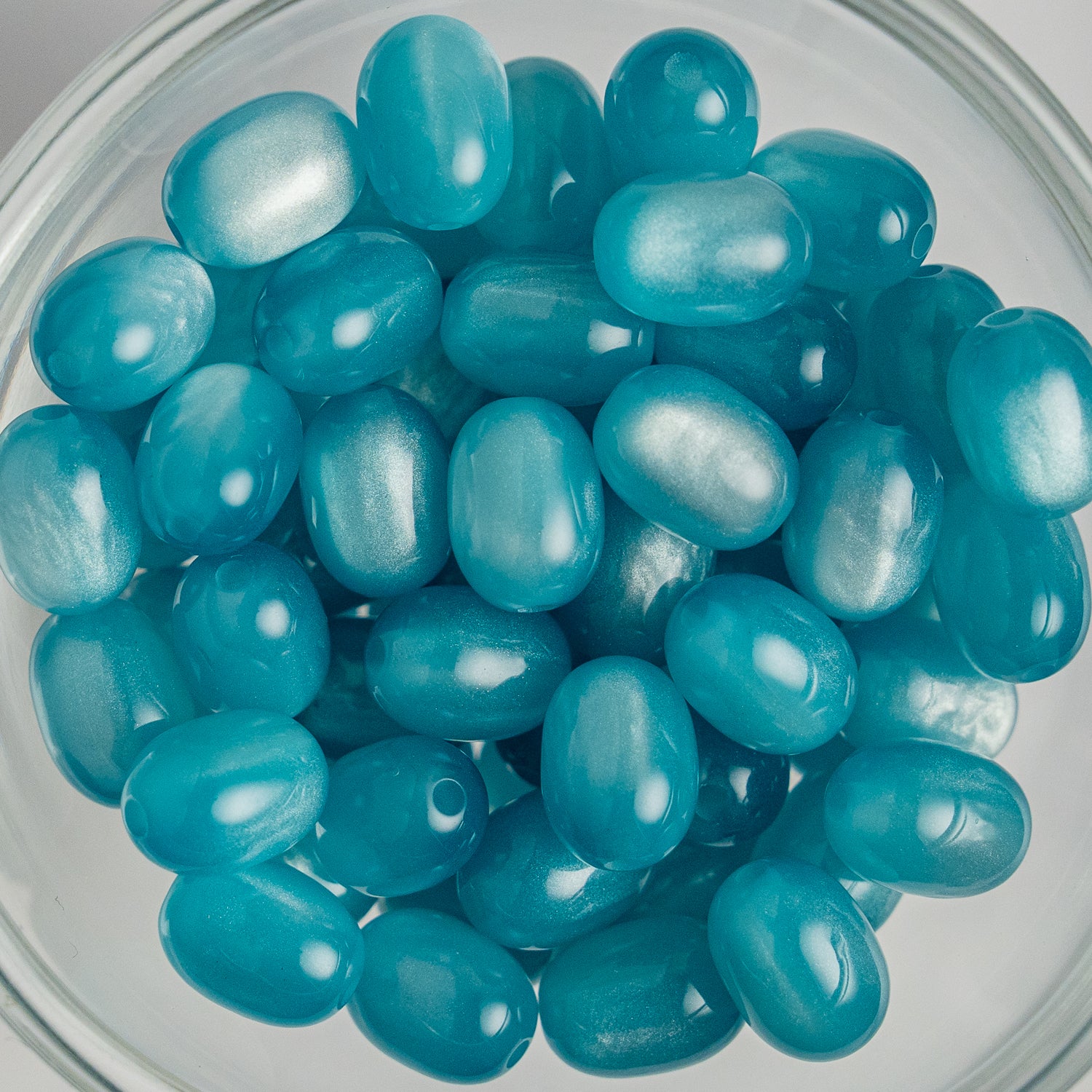 Cat Eye Gorgonia - Oval - 10.5x8mm - 25 per bag