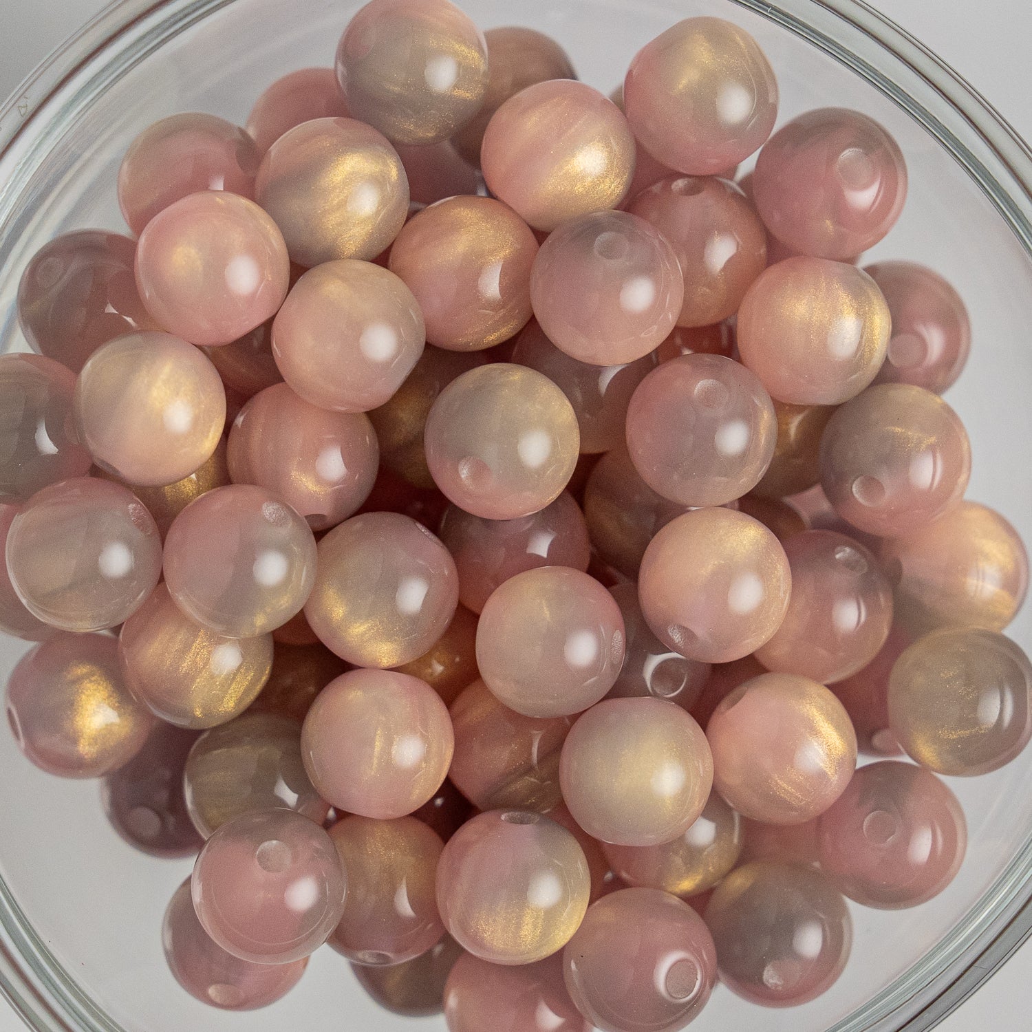 Cat Eye Gorgonia - Round - 8mm - 50 per bag