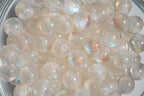 Glitter Gorgonia - Round - 8mm - 50 per bag