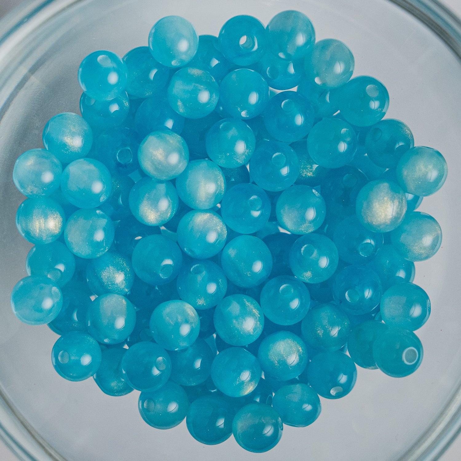 Cat Eye Gorgonia - Round - 6mm - 50 per bag