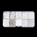 White ABS and Acrylic Beads Kit