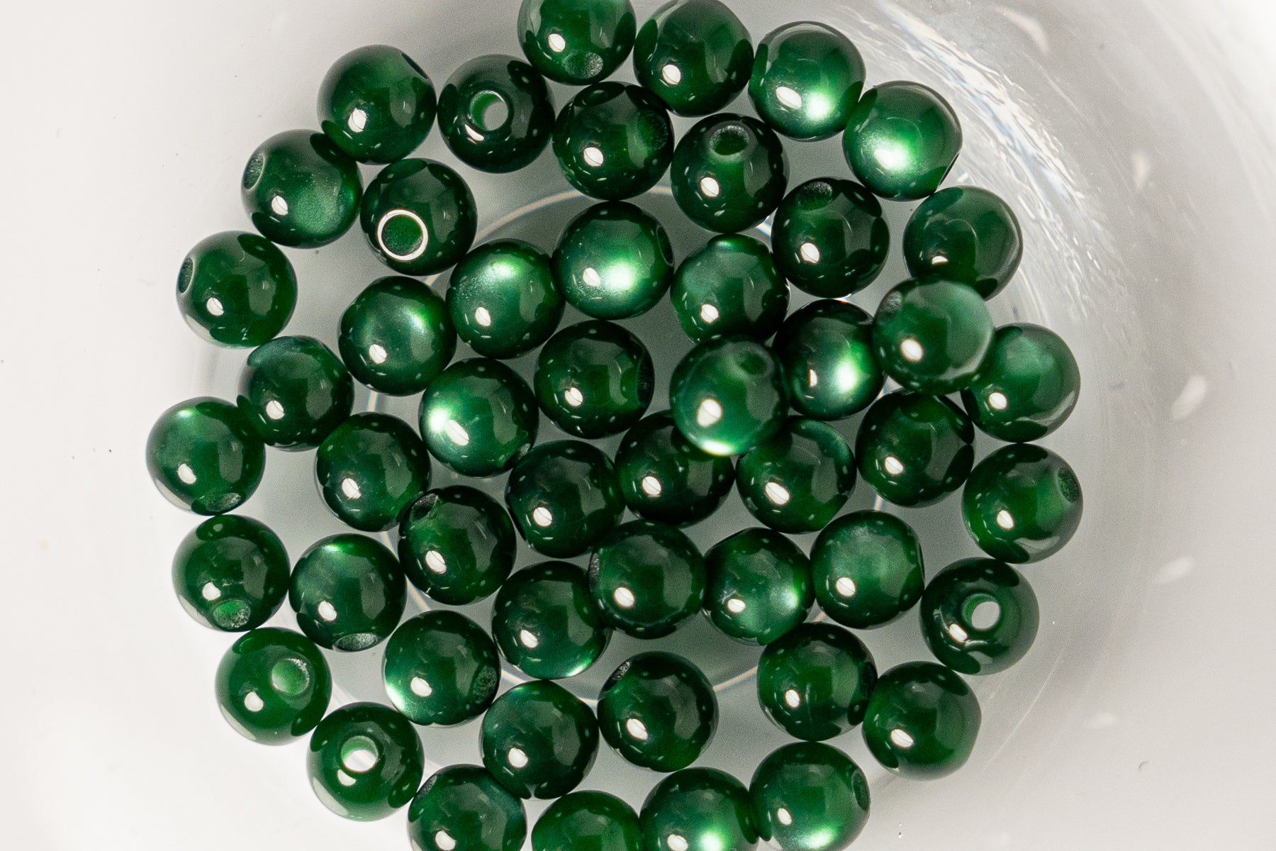 Cat Eye Gorgonia - Round - 4mm - 50 per bag