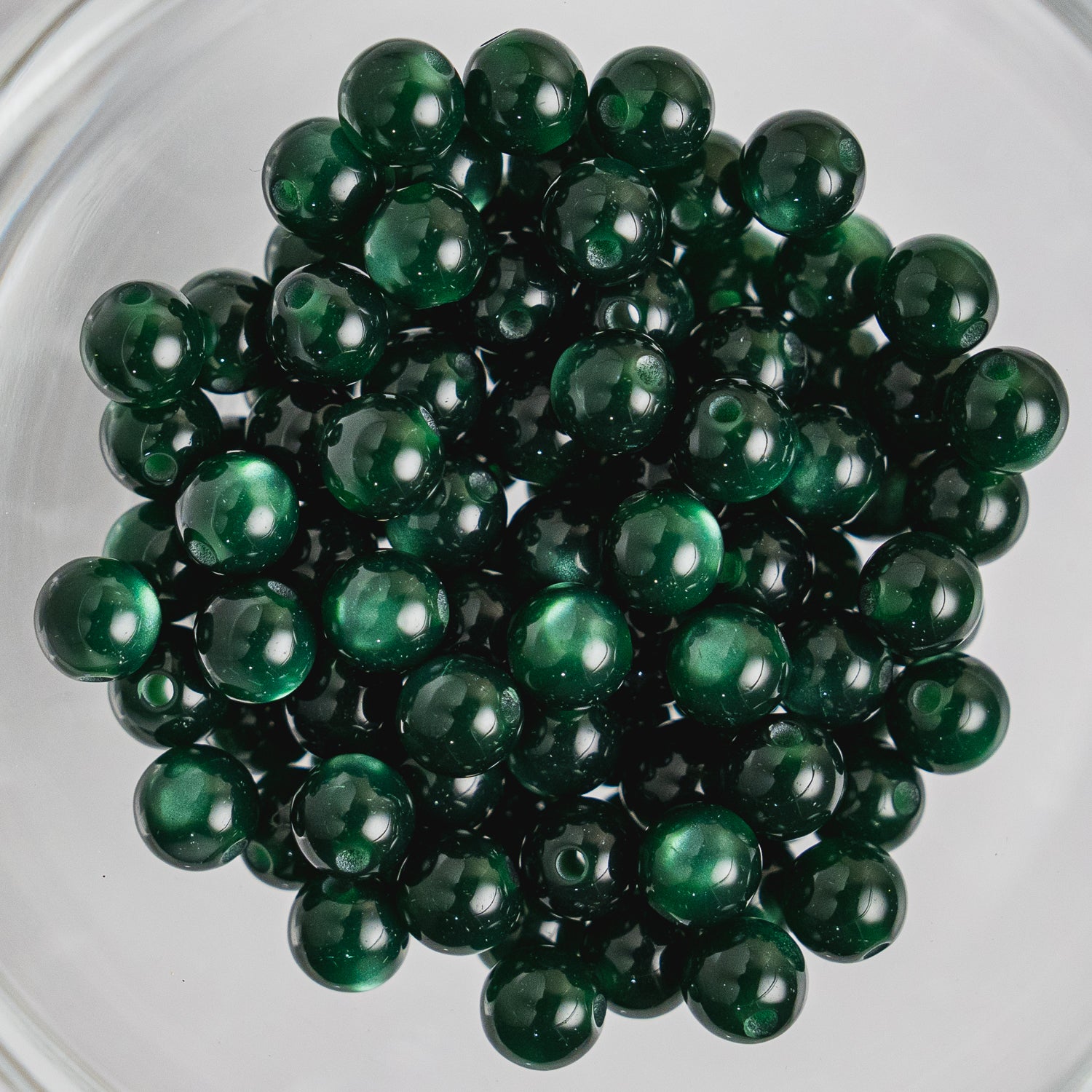 Cat Eye Gorgonia - Round - 6mm - 50 per bag