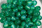 Glitter Gorgonia - Round - 8mm - 50 per bag