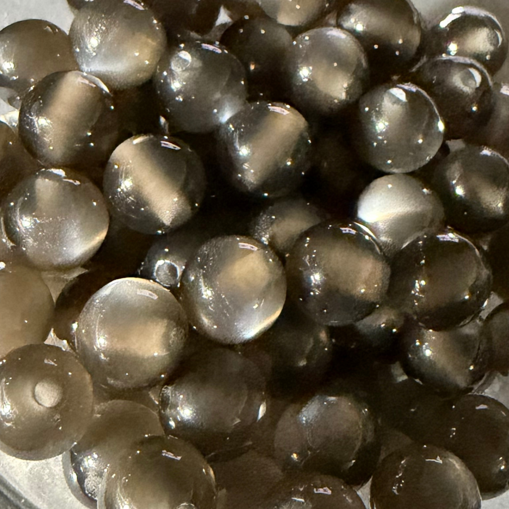 Cat Eye Gorgonia - Round - 8mm - 50 per bag