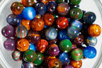 Cat Eye Gorgonia - Round - 8mm - 50 per bag