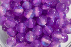 Glitter Gorgonia - Round - 8mm - 50 per bag