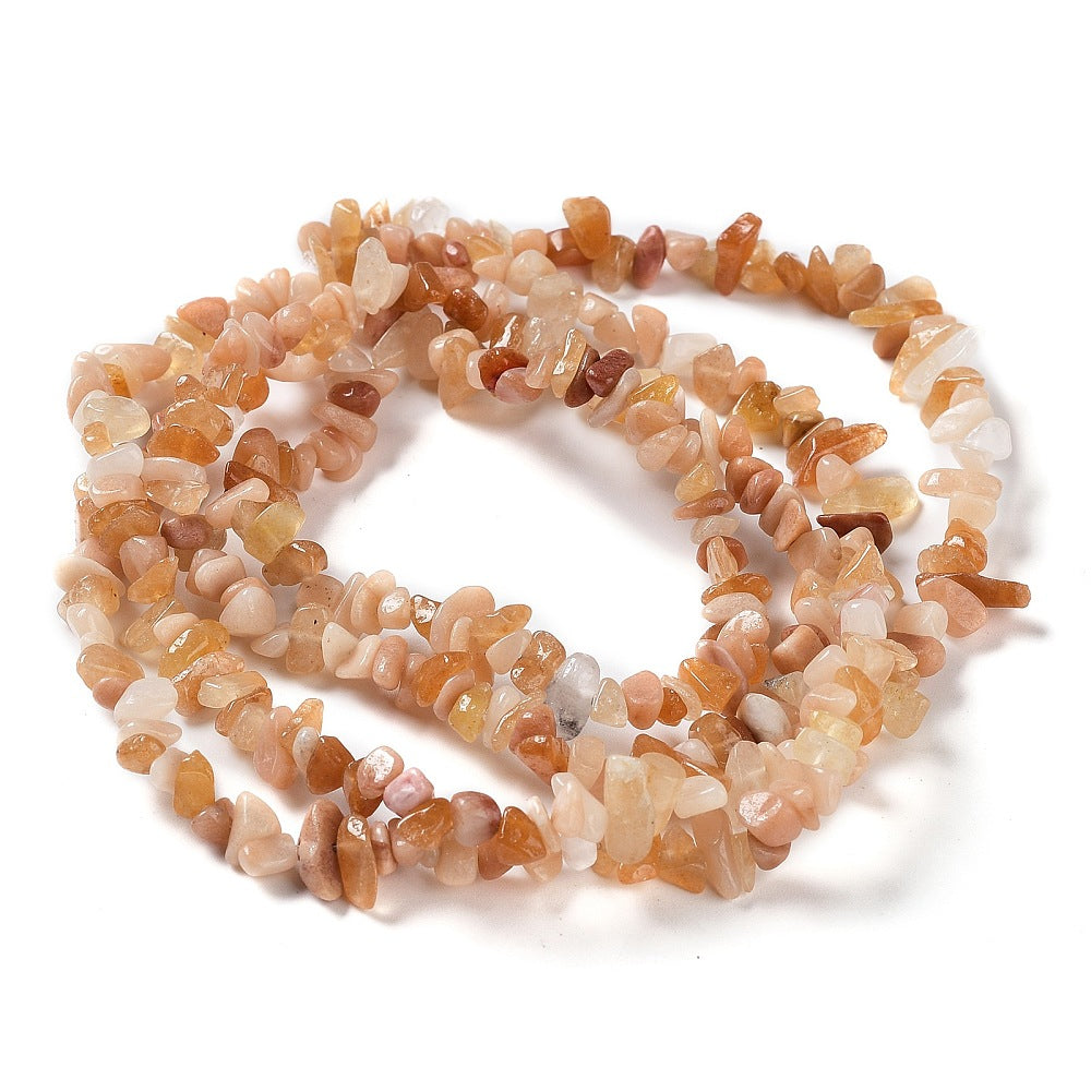 Natural Pink Aventurine Beads Strands - Chip - 4-12x3-5x1-4mm - 16''