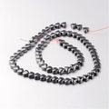 Non-magnetic Synthetic Hematite Bead Strands - Heart - 6x6x3mm - Appx 71 per strand