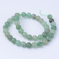 Natural Green Aventurine Grade B - Round - 8-8.5mm - Appx 47 per strand