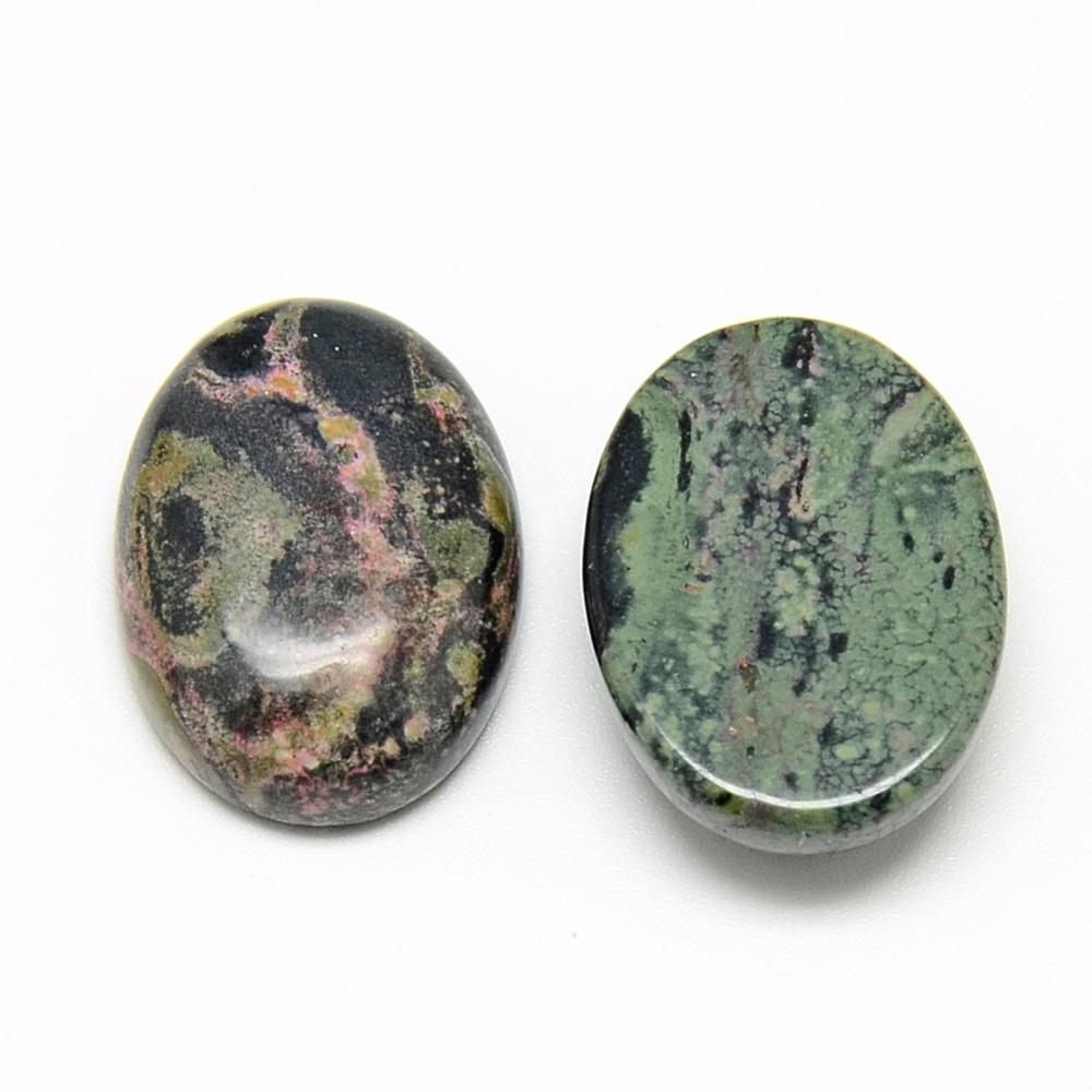 Natural Kambaba Jasper Cabochons - Oval - 25x18x6.5mm