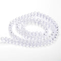 Clear Imitate Austrian Crystal Transparent Glass Bead Strands - Faceted Round - 8mm -  Appx 65 per strand