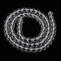 Clear Transparent Glass Beads - Round - 9.5-10mm - Appx 40 per strand