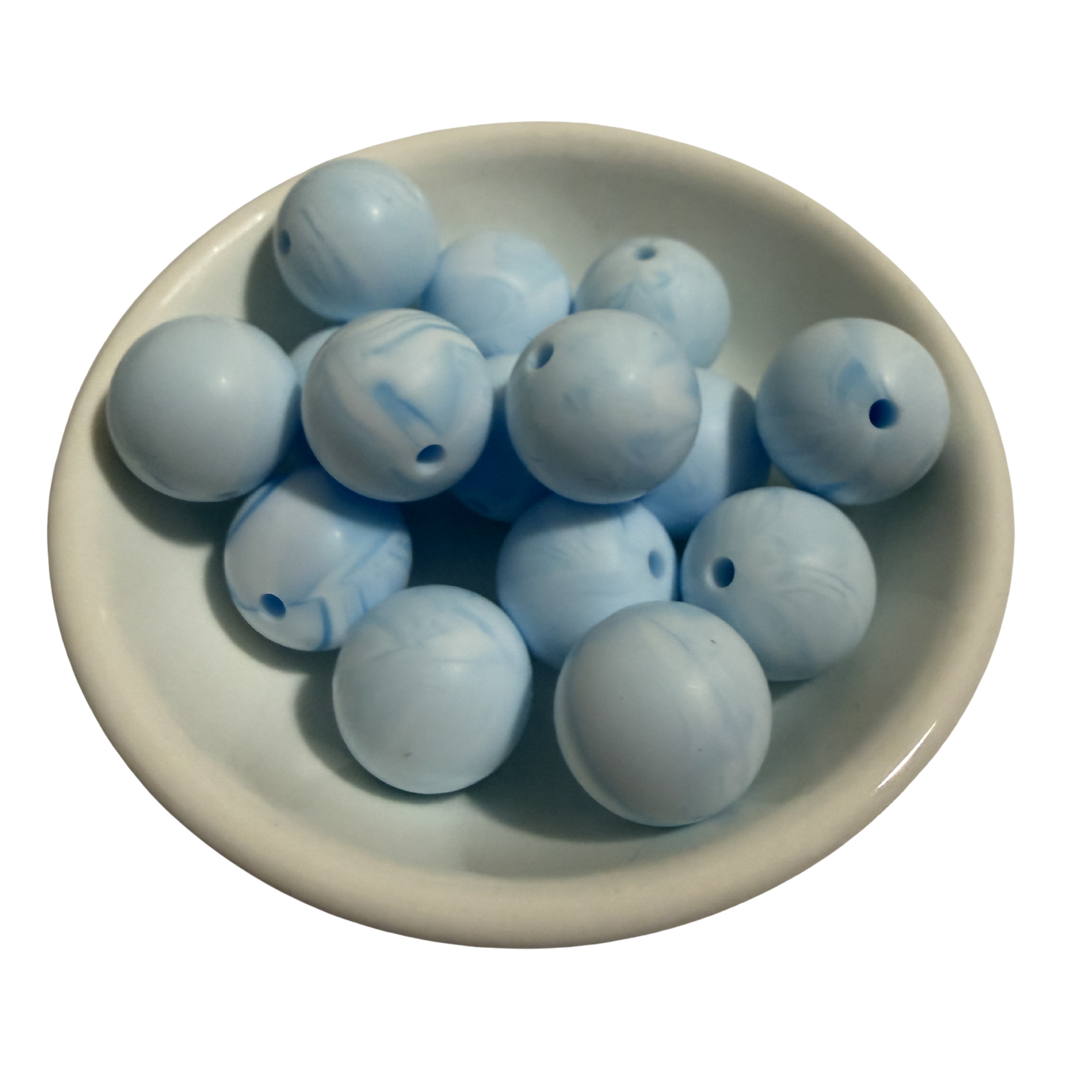 Glacial Swirl 15mm Round
