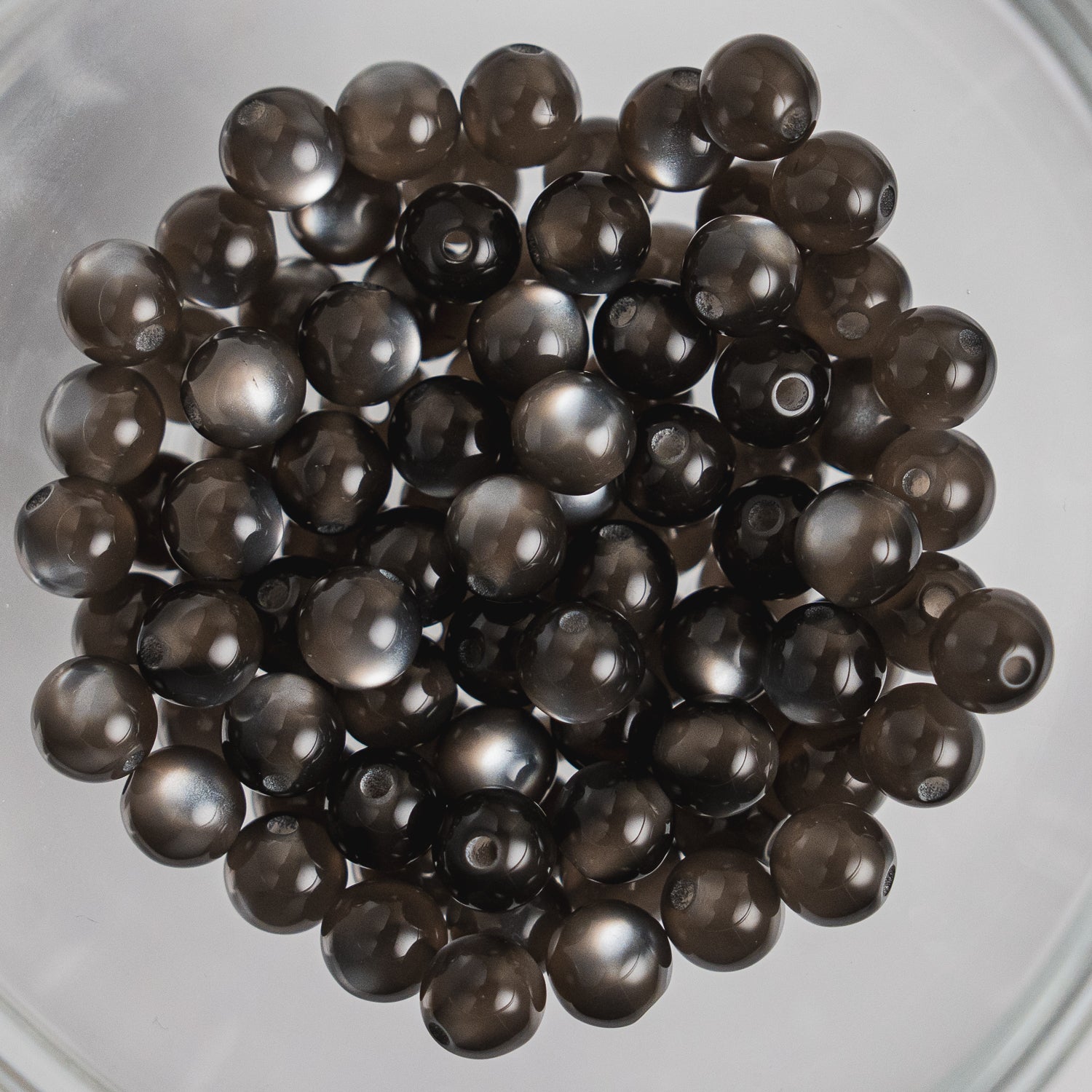 Cat Eye Gorgonia - Round - 6mm - 50 per bag