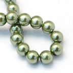 Olive Drab Glass Pearl