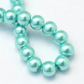 Turquoise Glass Pearl