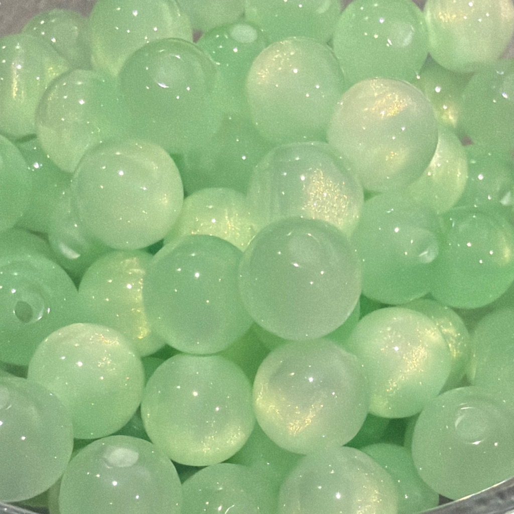 Cat Eye Gorgonia - Round - 8mm - 50 per bag