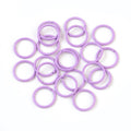 Plum Iron Open Jump Rings - Round - 18 Gauge - 10x1mm - 20 per bag