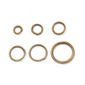 Antique Bronze Iron Open Jump Rings