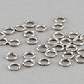 Tarnish Resistant 304 Stainless Steel Open Jump Ring - 8x1.2mm - 10 grams per bag