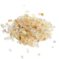 Bag of natural citrine chips, 2-8x2-4mm