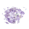 Natural Amethyst Chip  - No Hole/Undrilled - 2-8x2-4mm - 20 grams per bag