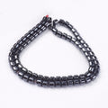 Black Magnetic Hematite Beads - 5x5mm - Appx 78 per strand