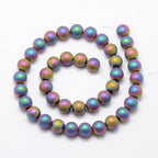 Multi-color Hematite Beads