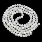 Crackle Glass Bead - Rondelle - 6mm - Appx 138 per strand