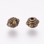 Tibetan Style Antique Bronze Alloy Spacer Bead