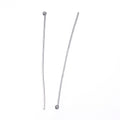 Tarnish Resistant 304 Stainless Steel Ball Head Pins - 50mm - 21 Gauge - 50 per bag