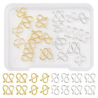 Brass S-Hook Clasps