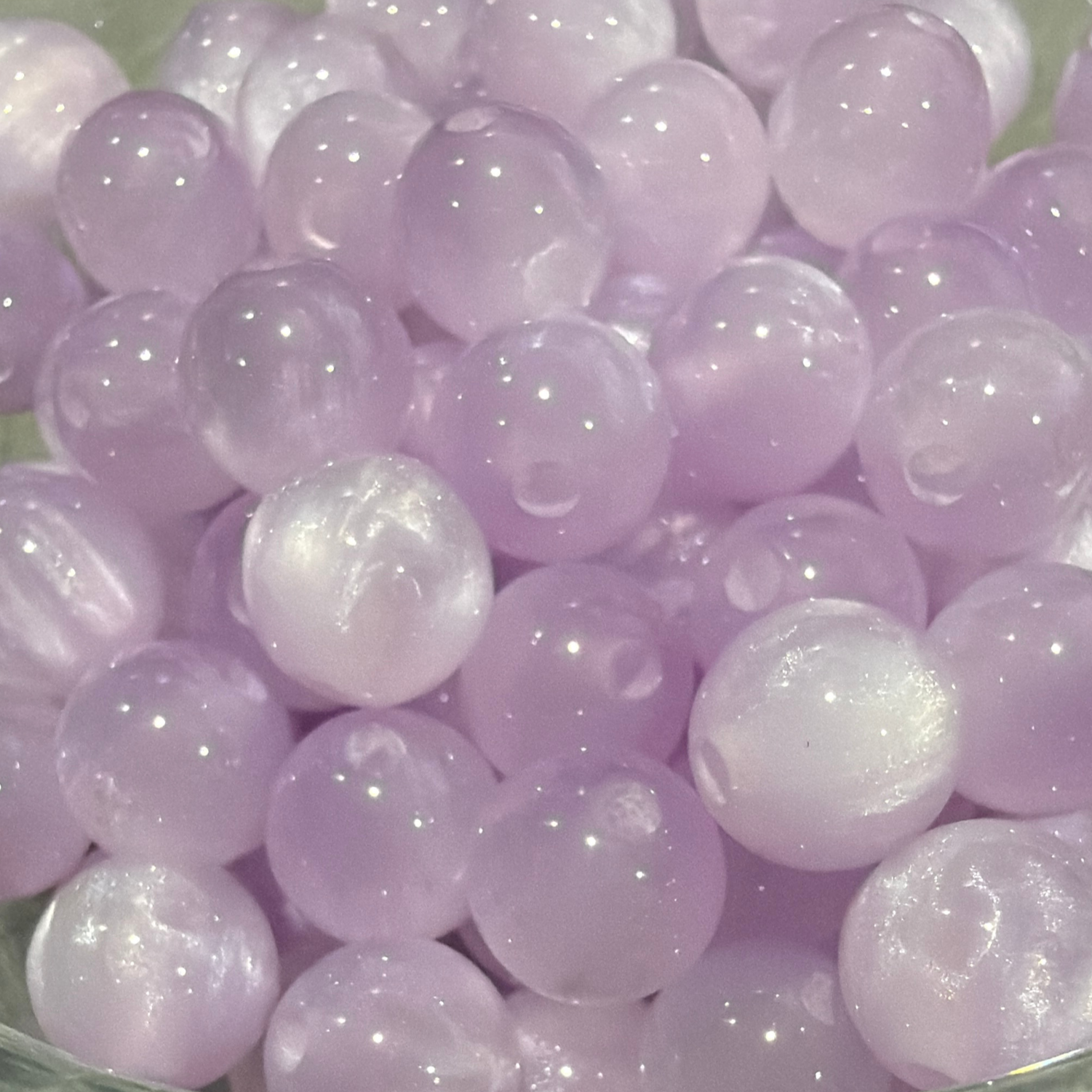 Cat Eye Gorgonia - Round - 8mm - 50 per bag